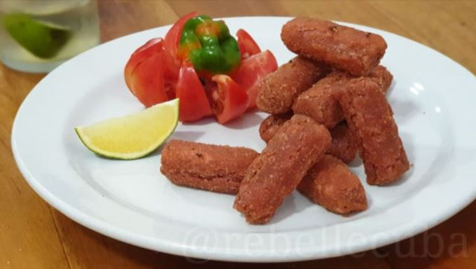 Croquetas cubanas (croquettes cubaines)