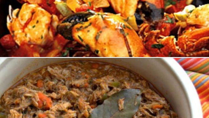 Enchilado de cangrejos (crabe)