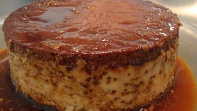 Flan à la vanille