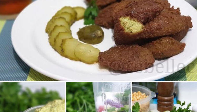 Frituras de chicharo (beignets de pois)