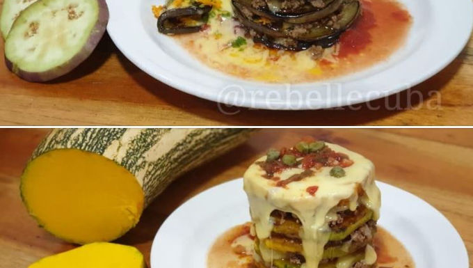 Lasagne d'aubergines