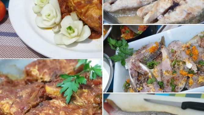Pescado a la Santa Barbara (poisson à la Santa Barbara)