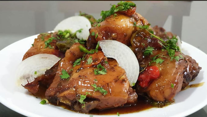 Poulet au miel