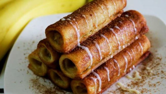 Rouleaux de bananes