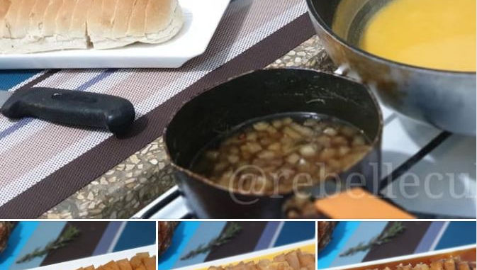 Sorpresa de pan cubano (Surprise de pain)